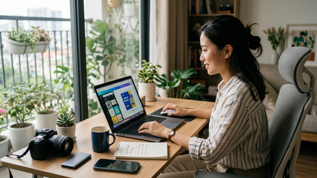 Minh họa chủ đề Canva là gì? ai là người cần đến Canva